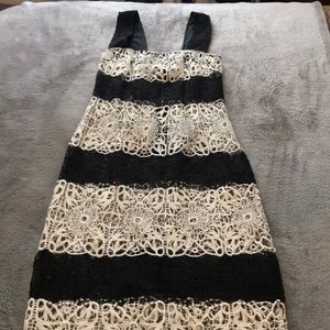 Nasty Gal black & white dress size XS